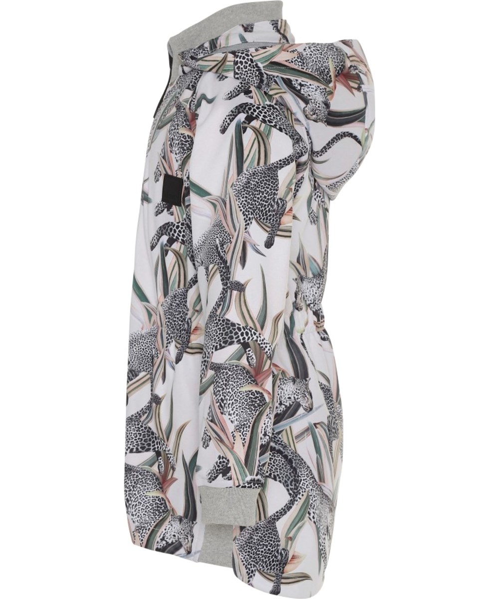 Hillary - Jumping Leopards - Wasserdichter Softshell mit Leopard