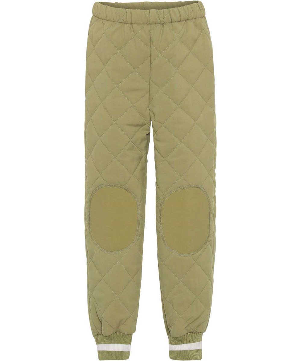 Hoti - Cedar - Recycelte Thermohose in Zederngrün