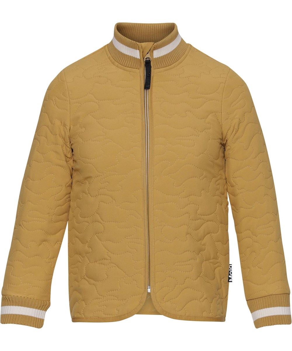 Husky - Honey - Goldene Thermojacke mit beigen Streifen