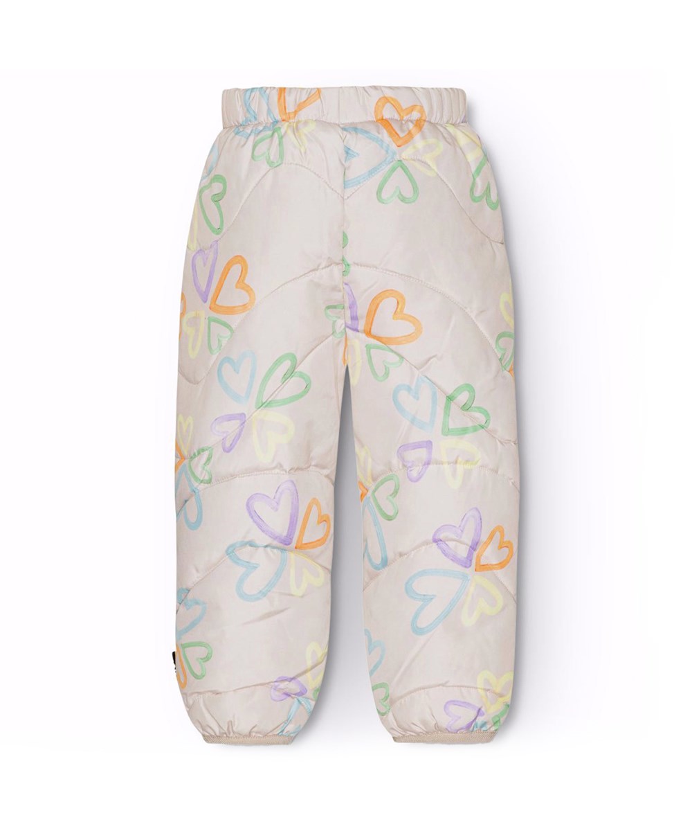 Percy - Multi Love - Wasserabweisende helllila Thermohosen für Babys und Kleinkinder