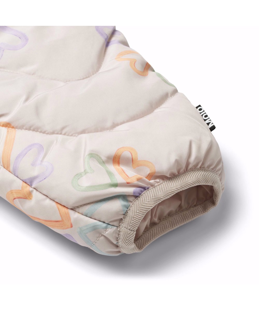 Percy - Multi Love - Wasserabweisende helllila Thermohosen für Babys und Kleinkinder