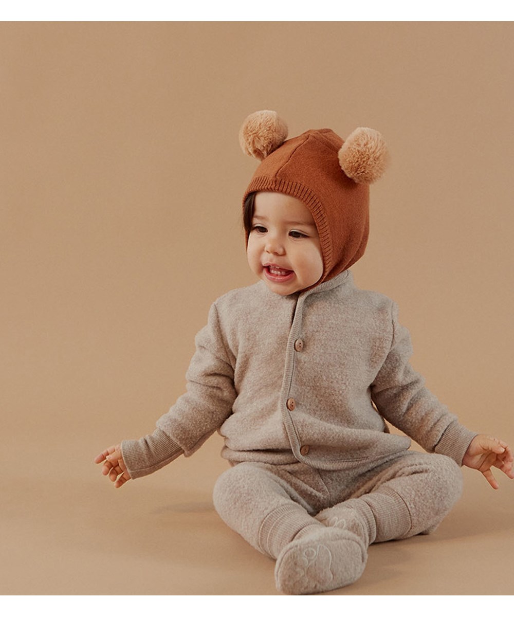 Ulmer - Moon Sand - Babywollhose in Beige