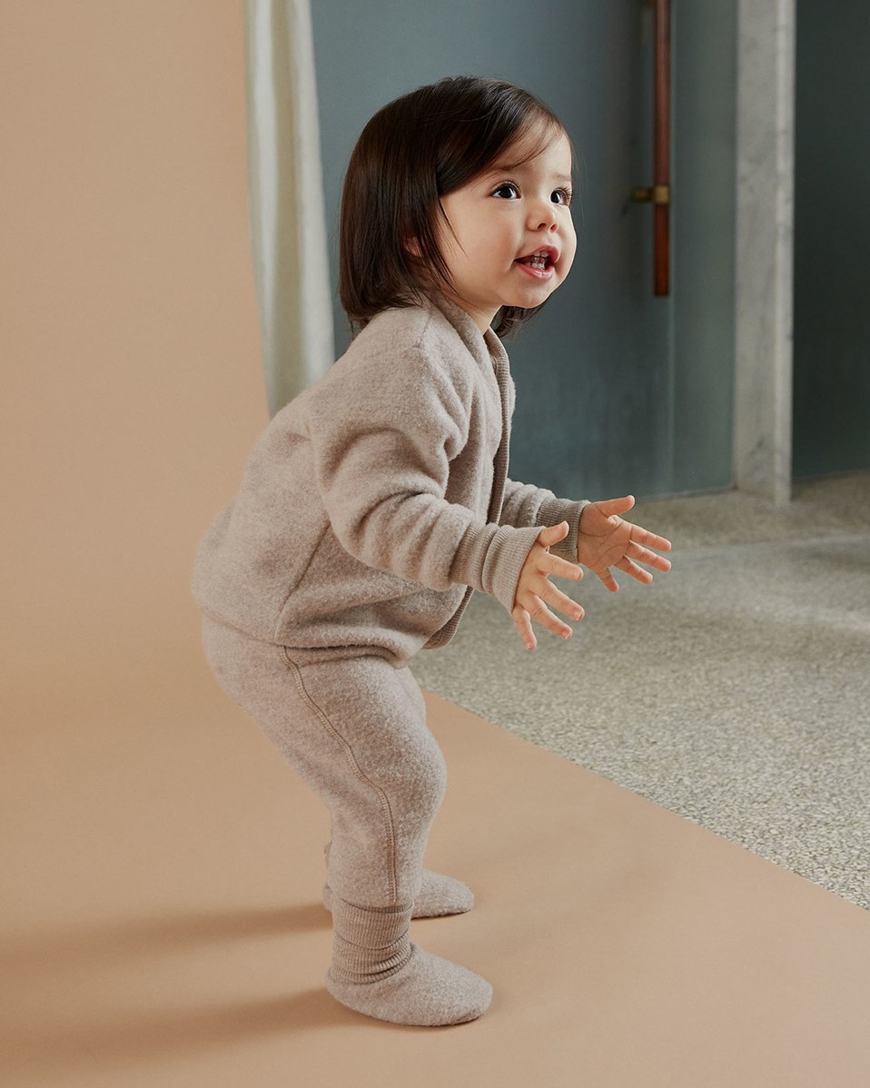 Ulmer - Moon Sand - Babywollhose in Beige