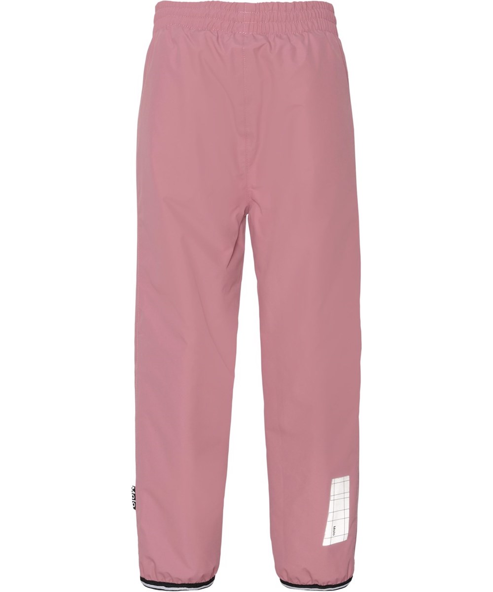 Wild - Velvet Rose - Recycelte, gefütterte rosa Überziehhose mit Reflektor