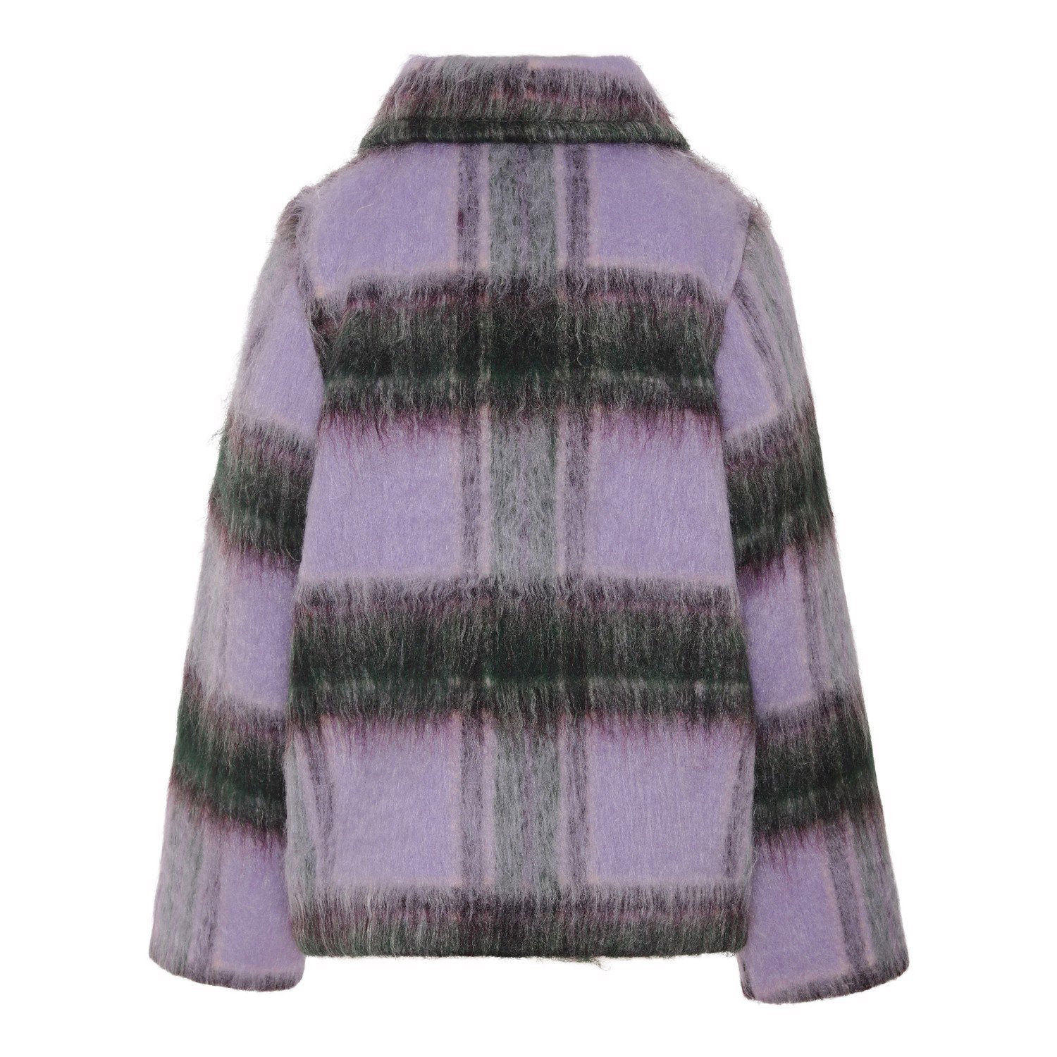 Weicher Fleece-Poncho Mit Knöpfen – Karierte Decke Als Umhang, Schal & Schoßdecke Für Zuhause, Büro & Reisen