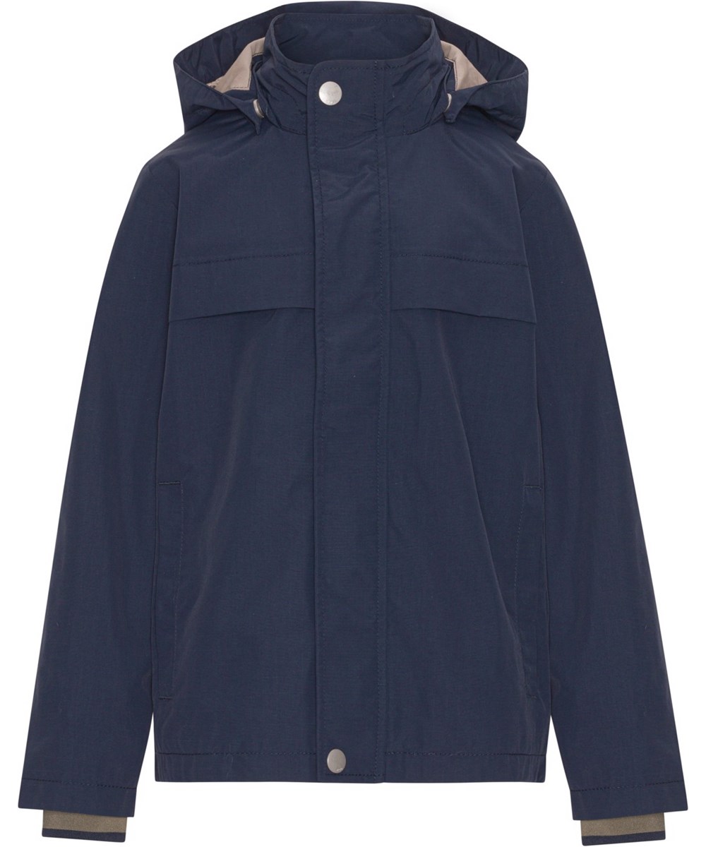 Casper - Galaxy Blue - Recycelte blaue Jacke mit Reflex