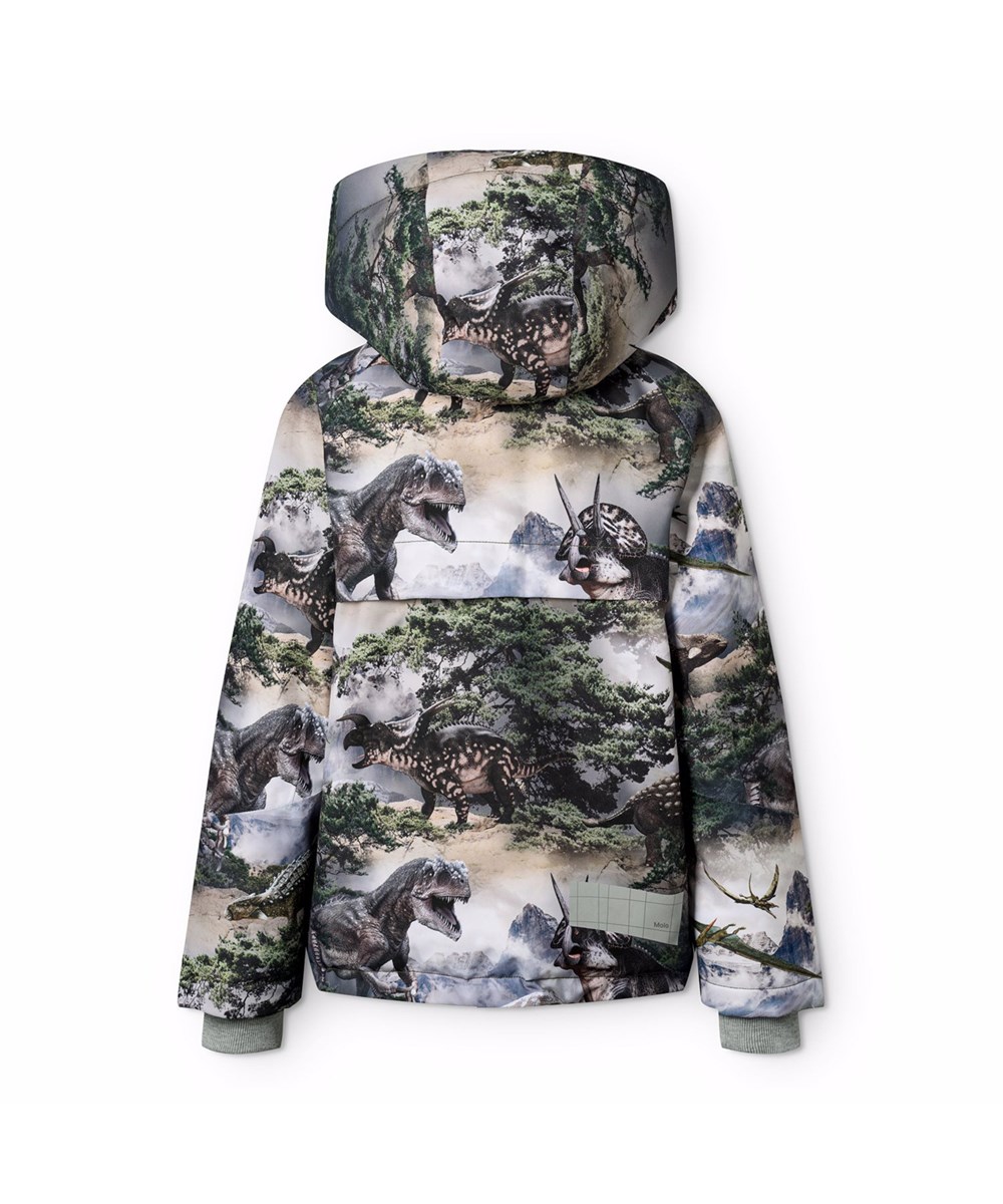 Castor - Rocky Dino - Wind- und wasserdichte Winterjacke für Kinder aus recyceltem Polyester, gefüttert mit 3M™ Thinsulate™.