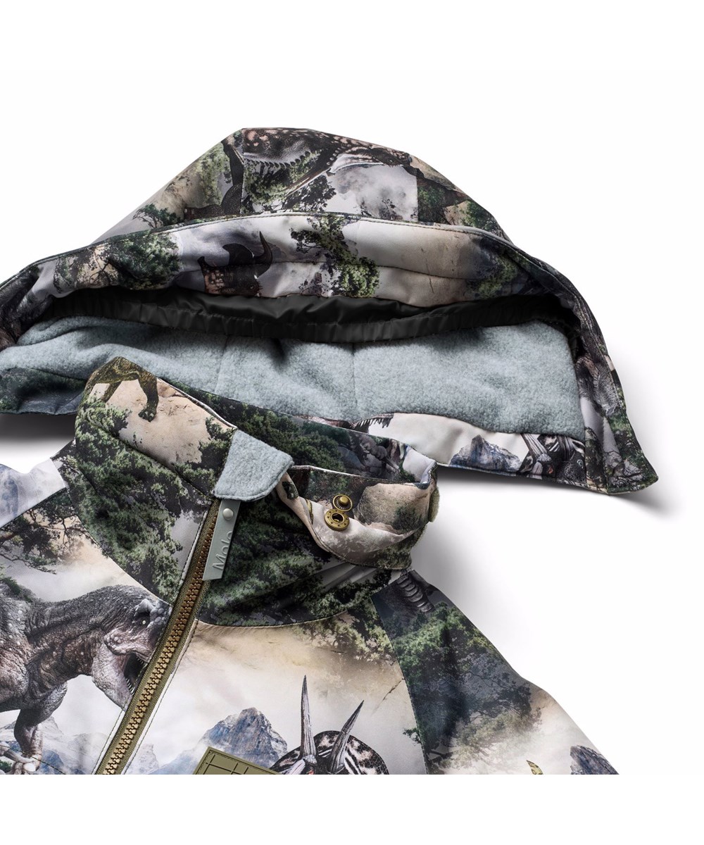 Castor - Rocky Dino - Wind- und wasserdichte Winterjacke für Kinder aus recyceltem Polyester, gefüttert mit 3M™ Thinsulate™.