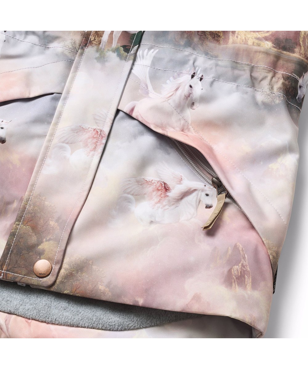 Cathy Fur - Utopia - Wind- und wasserdichte Winterjacke für Kinder aus recyceltem Polyester, gefüttert mit 3M™ Thinsulate™.