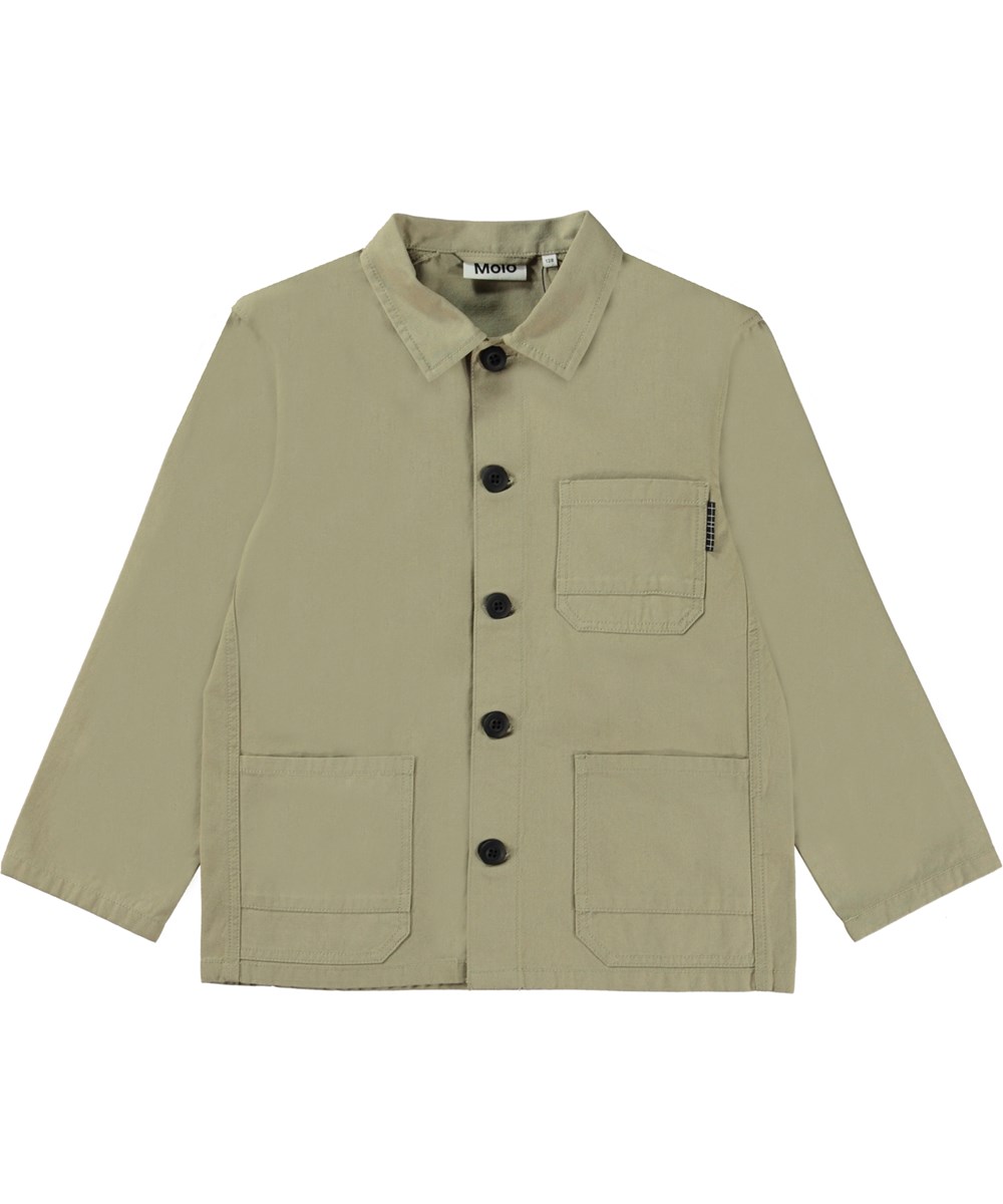 Halley - Rock - Baumwolljacke mit Kragen und Außentaschen