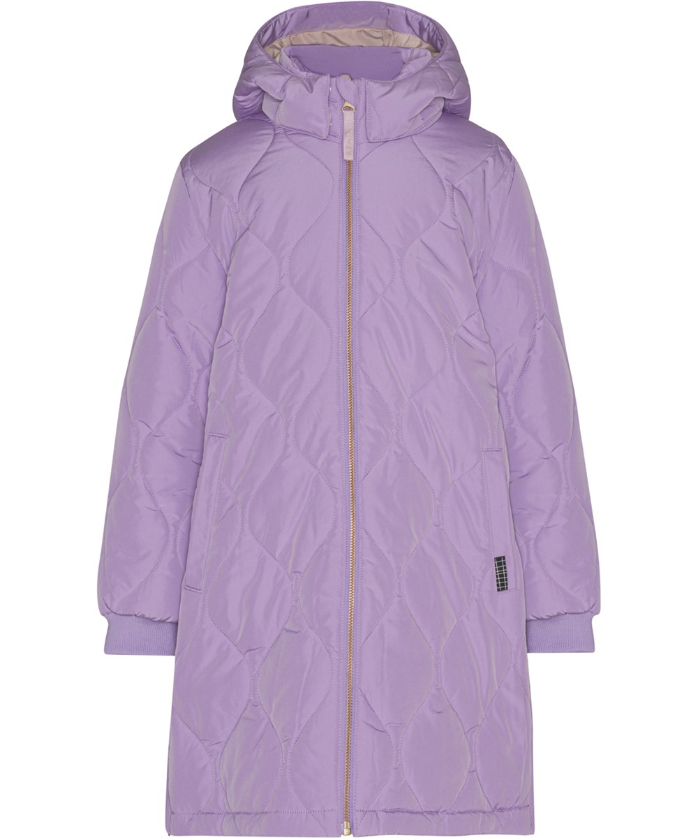 Hannah - Violet Sky - Lila gesteppter Daunenmantel