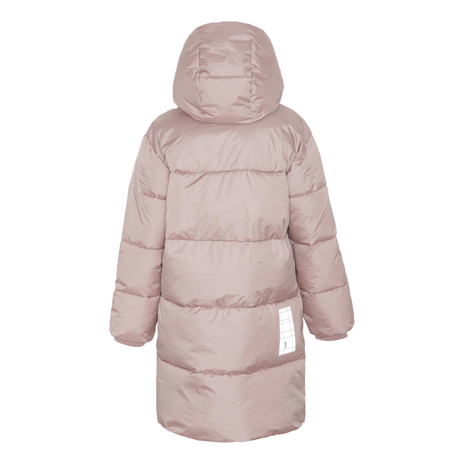 Harper - Powder Rose - Recycelter warmer und langer Daunenmantel 