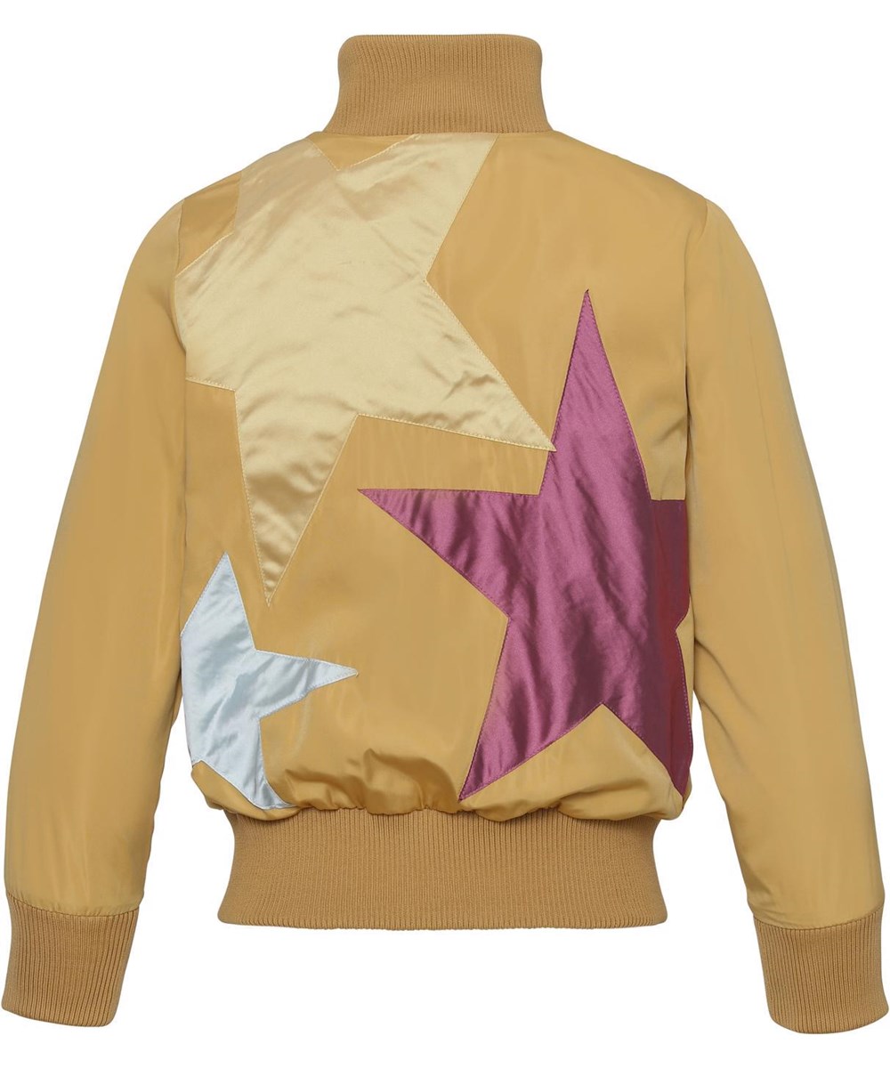 Hazel - Honey - Goldene Bomberjacke mit Sternen