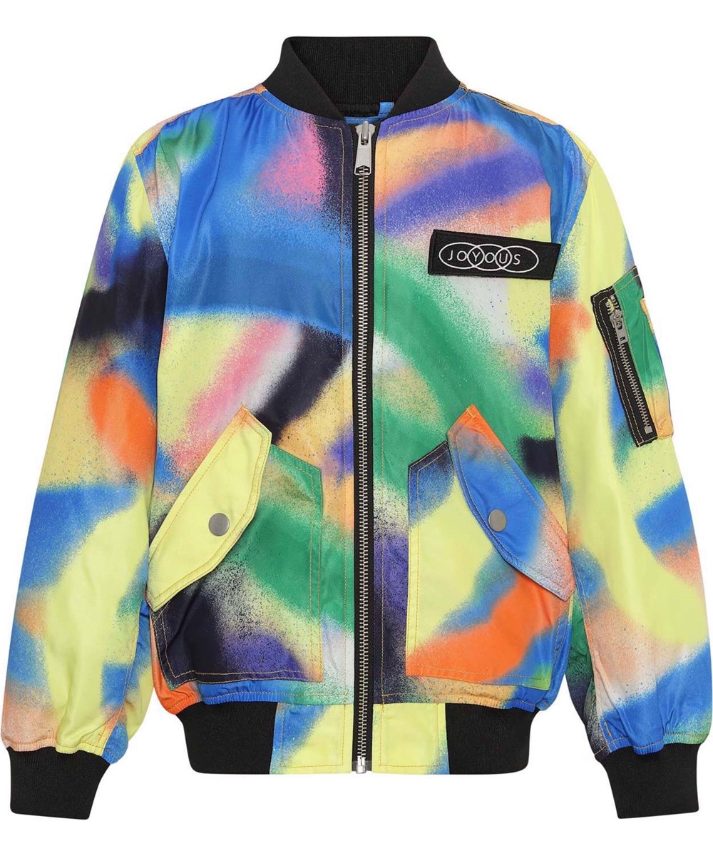 Heath - Colour Spary - Mehrfarbige Bomberjacke.