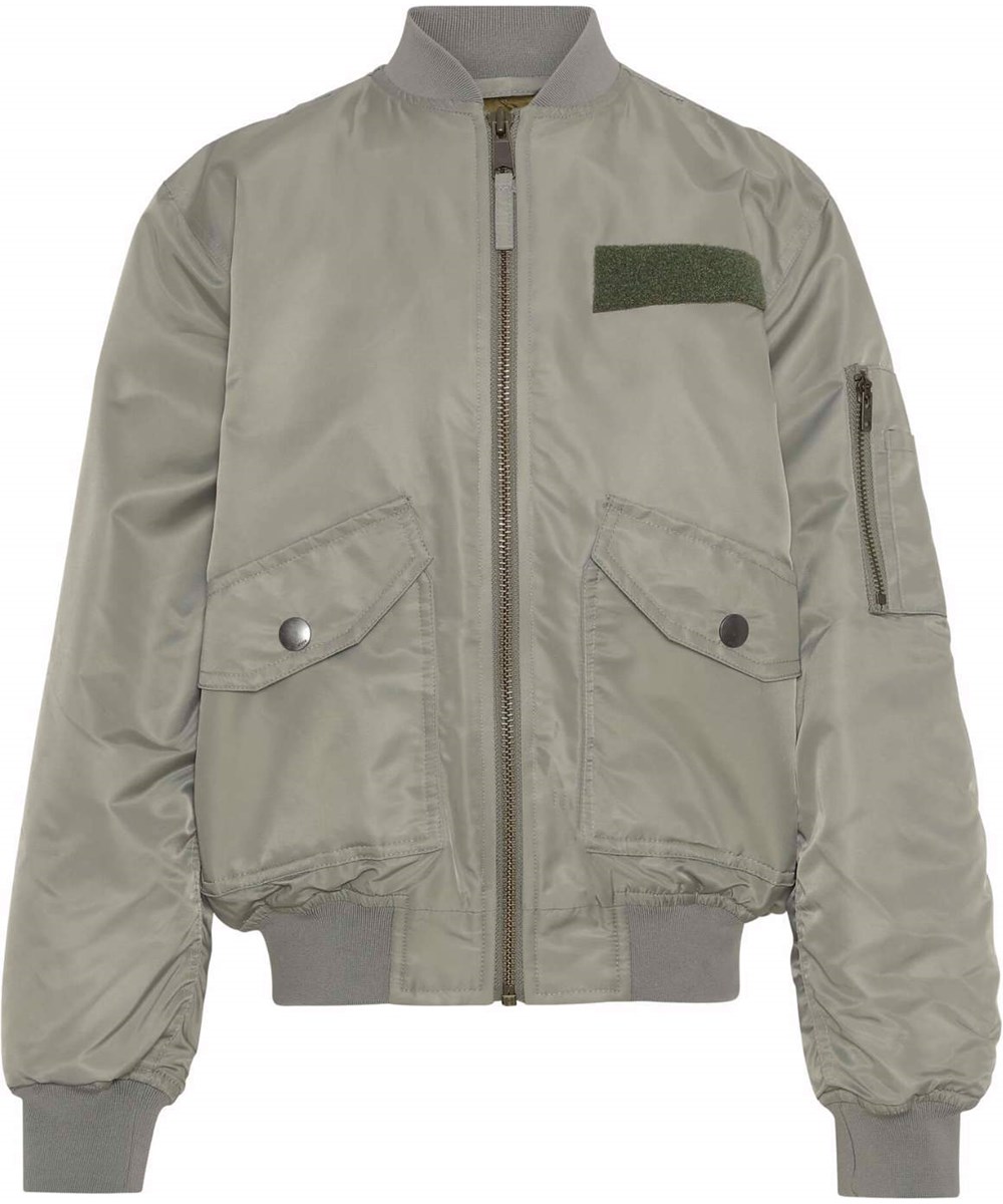 Heath - Khaki Green - Khakifarbene Bomberjacke.