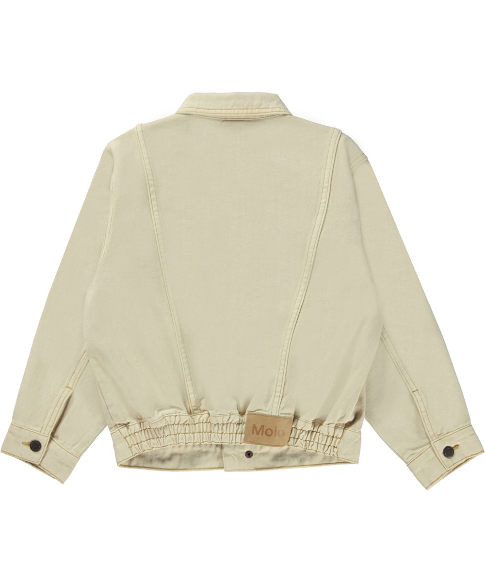 Hedly - Naturelle - Cremeweiße Jeansjacke