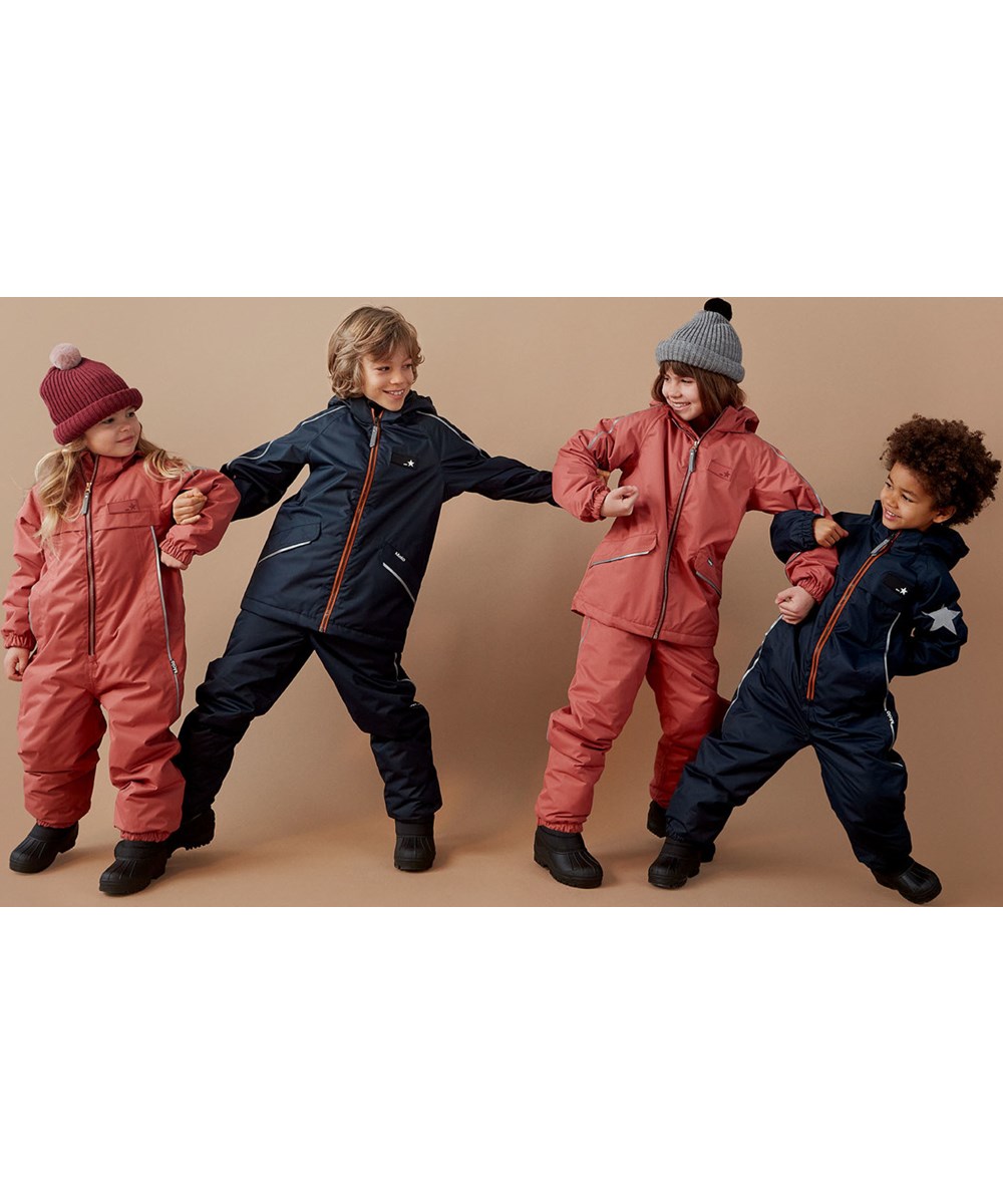 Heiko - Carbon - Recycelte Unisex-Jacke in Dunkelblau