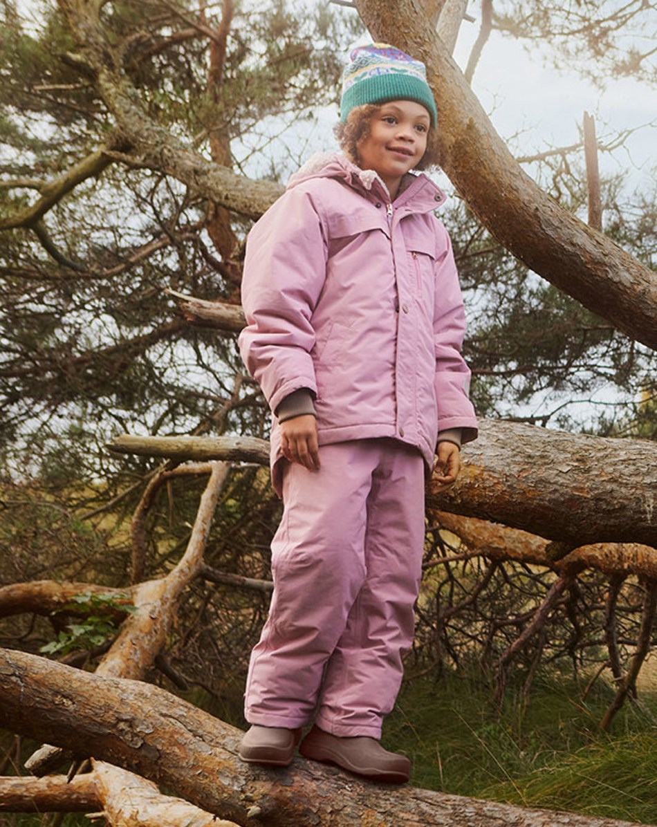 Heiko - Fox Glove - Recycelte Unisex-Winterjacke in Rosa