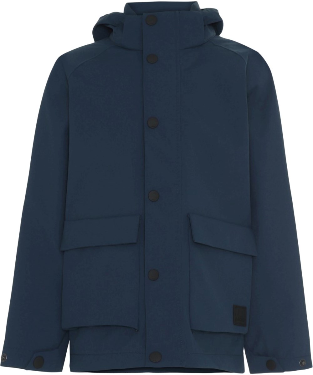 Henson - Moonlit Ocean - Blaue Jacke mit Vordertaschen