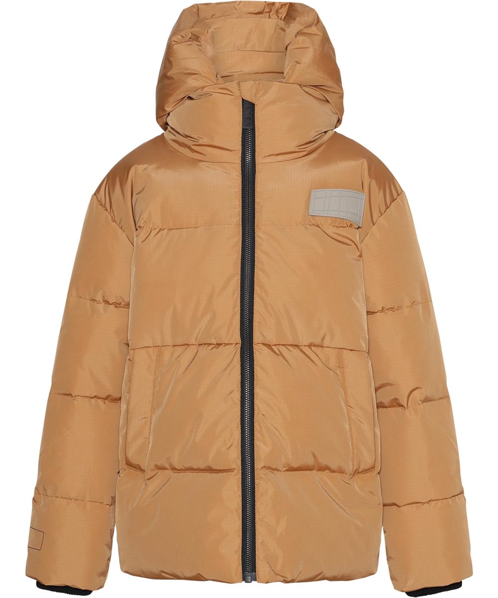 Hilo - Deer - Braune Bomberjacke aus recycelten Daunen