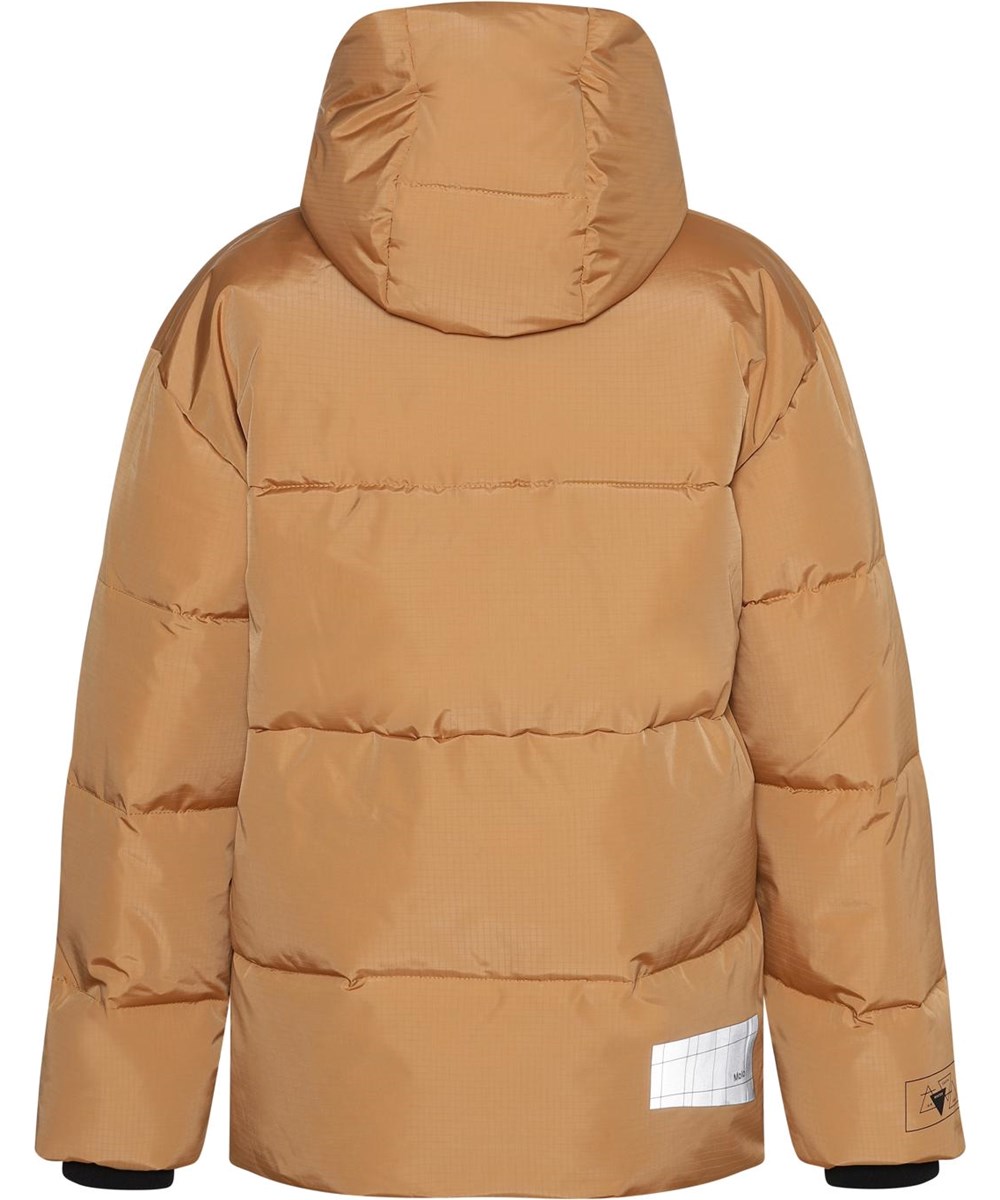 Hilo - Deer - Braune Bomberjacke aus recycelten Daunen