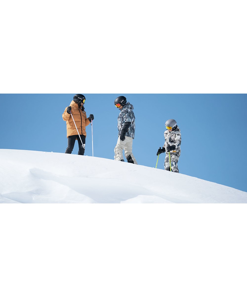 Hilo - Deer - Braune Bomberjacke aus recycelten Daunen