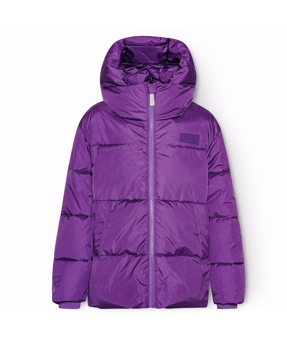 Hilo - Warm Purple - Lila Pufferjacke für Kinder aus recyceltem Polyester