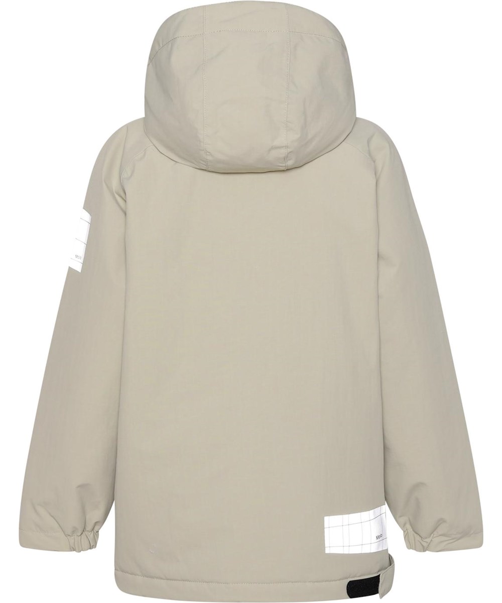 Holden - Moon Sand - Recycelter beiger Anorak mit Reflektoren