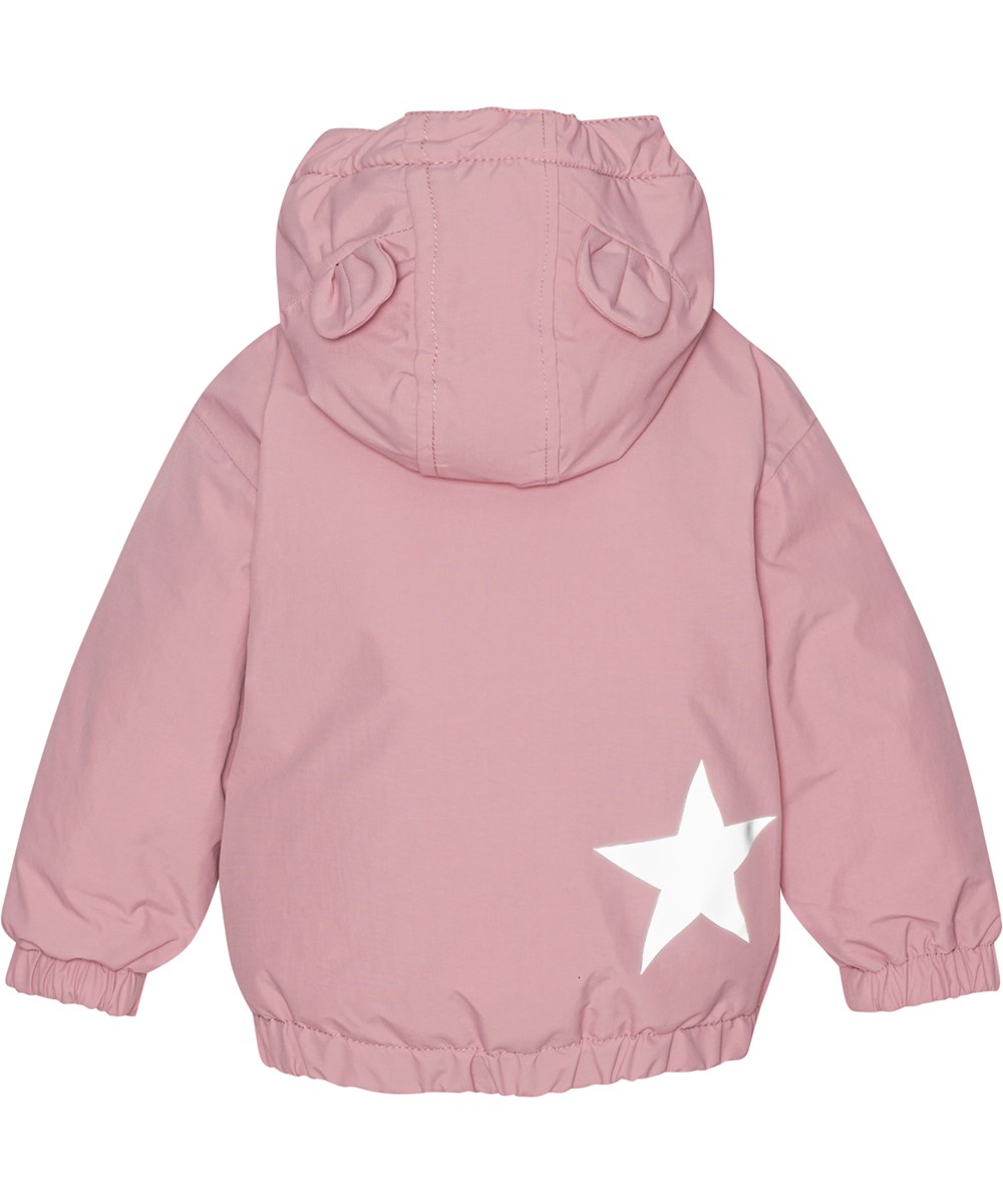 Honor - Fox Glove - Recycelte rosa Winterjacke für die Kleinen