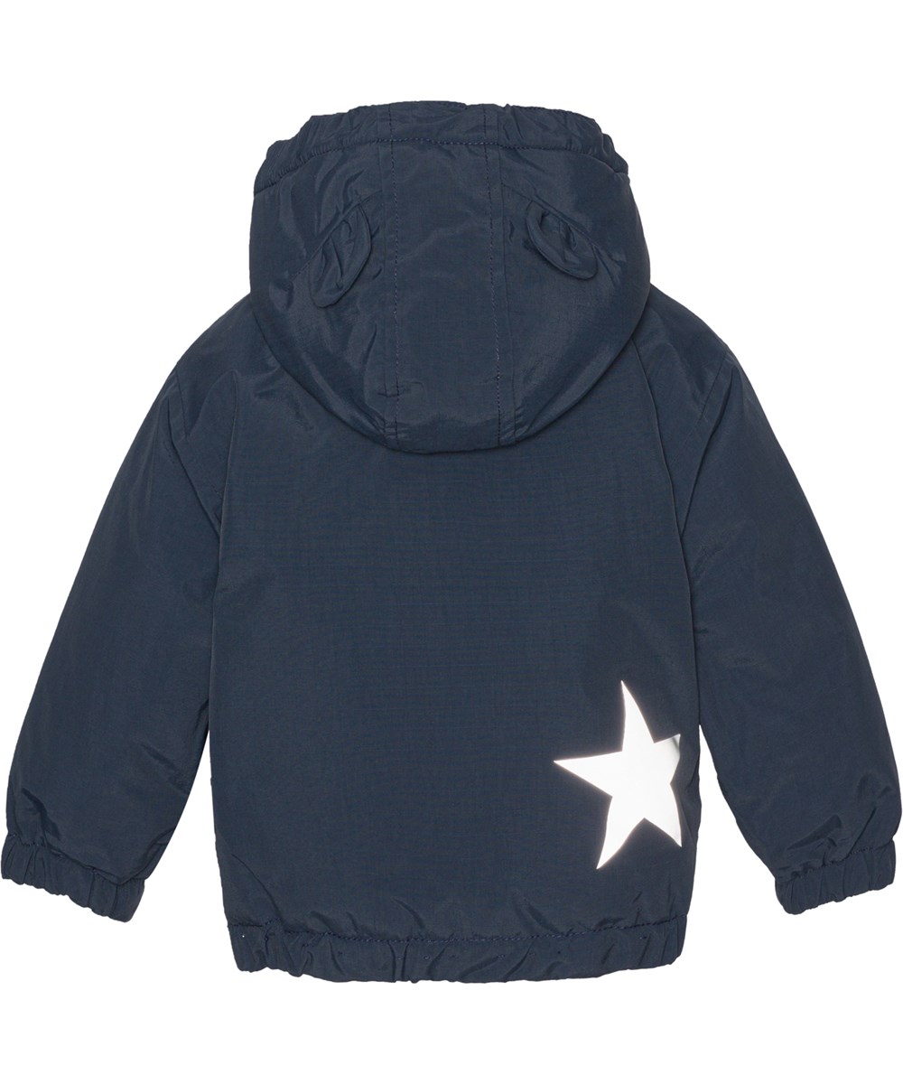 Honor - Night Navy - Recycelte dunkelblaue Winterjacke für die Kleinen