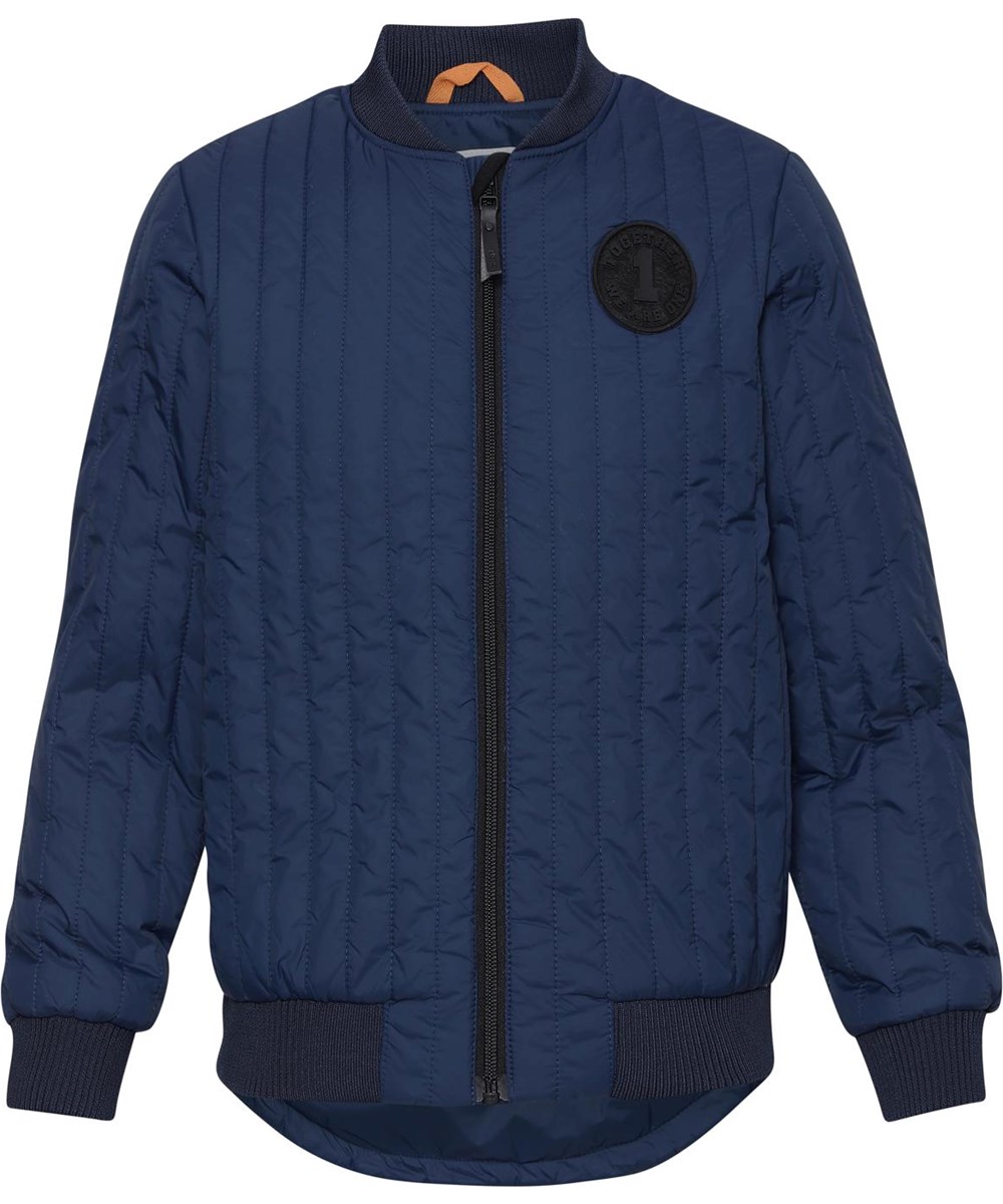 Hudson - Moonlit Ocean - Dunkelblaue Steppjacke