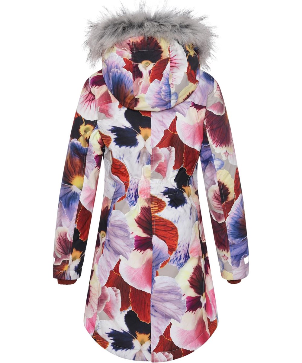 Peace - Giant Floral - Recycelter Parka mit Blumenprint