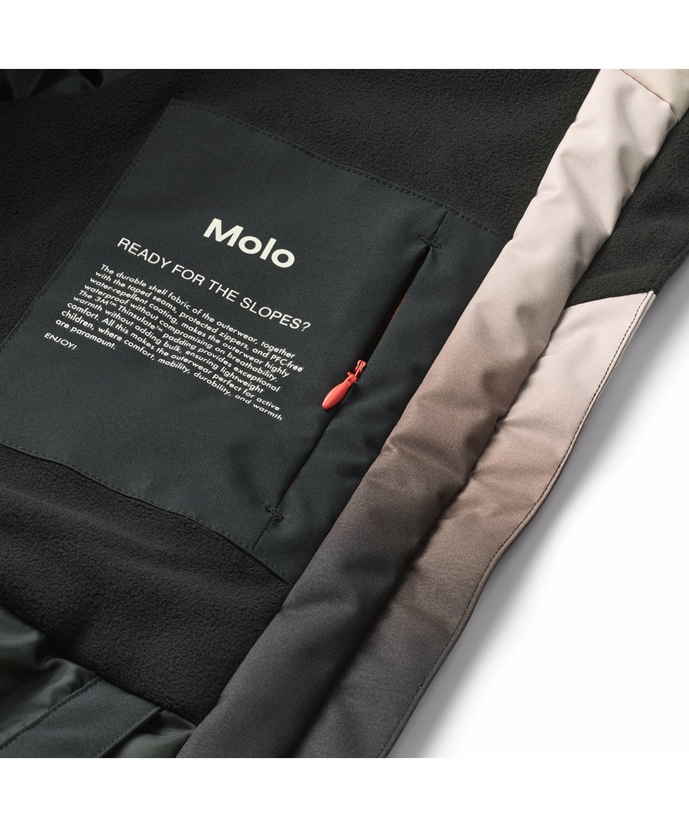 Pearson - Faded Paisley - Wind- und wasserdichte Winterjacke mit Blumenmuster für Kinder aus recyceltem Polyester mit recycelter Polyesterfüllung und 3M™ Thinsulate™.