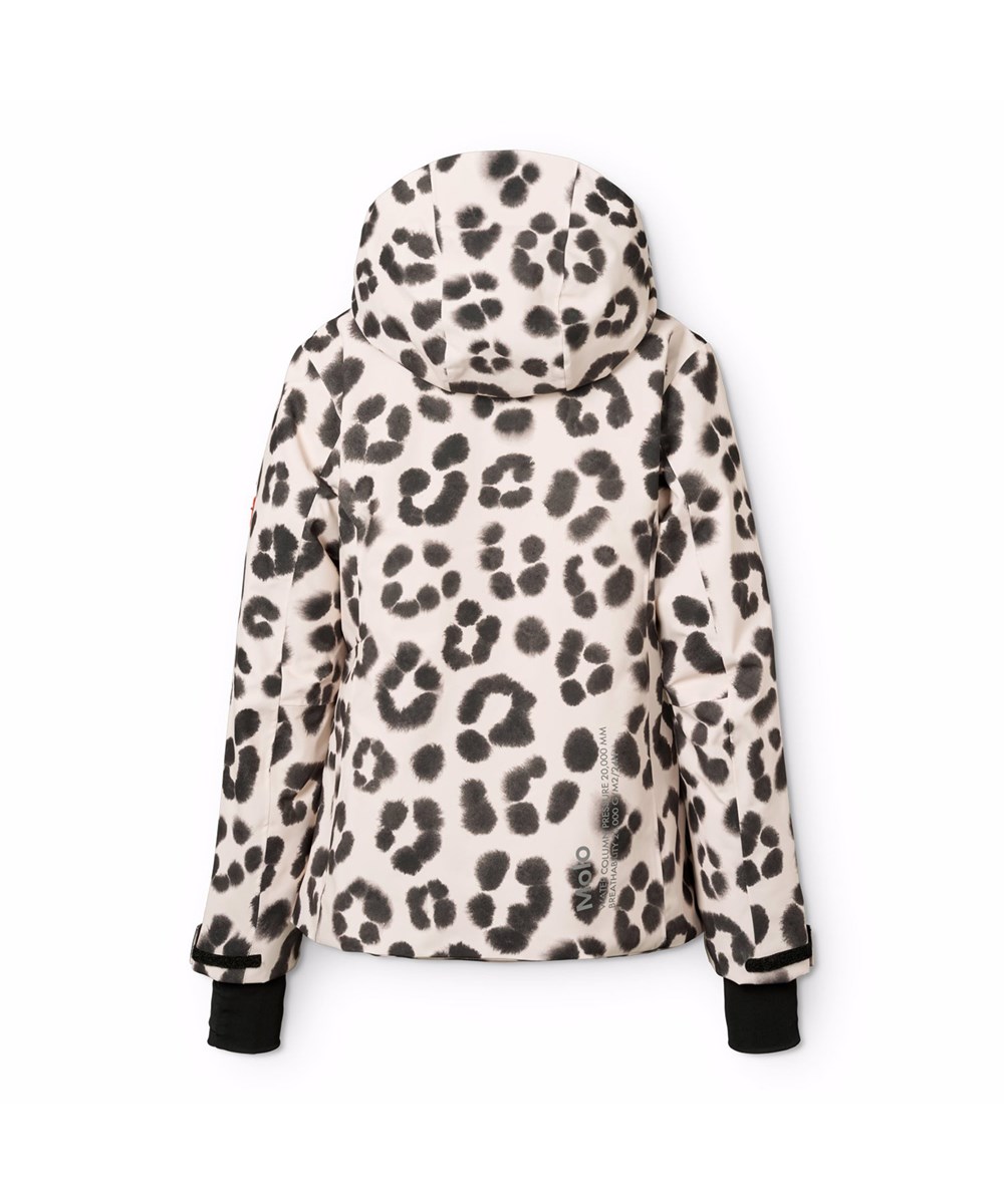 Pearson - Snow Leo - Wind- und wasserdichte Winterjacke mit Leopardenmuster für Kinder aus recyceltem Polyester mit recycelter Polyesterfüllung und 3M™ Thinsulate™.