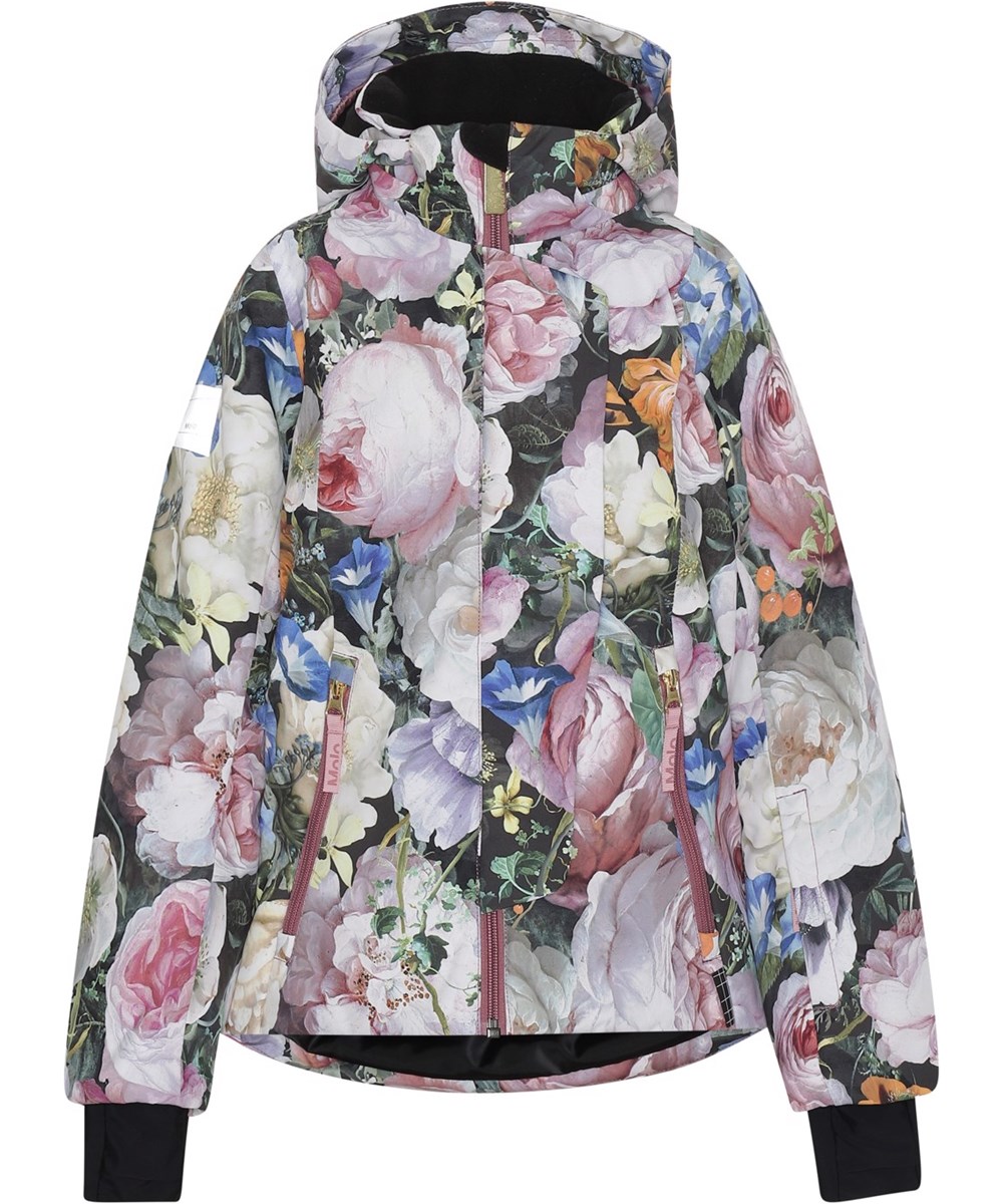 Pearson - Still Life - Wasserdichte und recycelte Skijacke mit Blumen