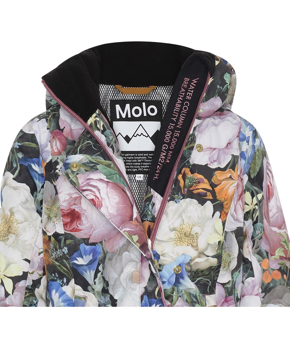 Pearson - Still Life - Wasserdichte und recycelte Skijacke mit Blumen