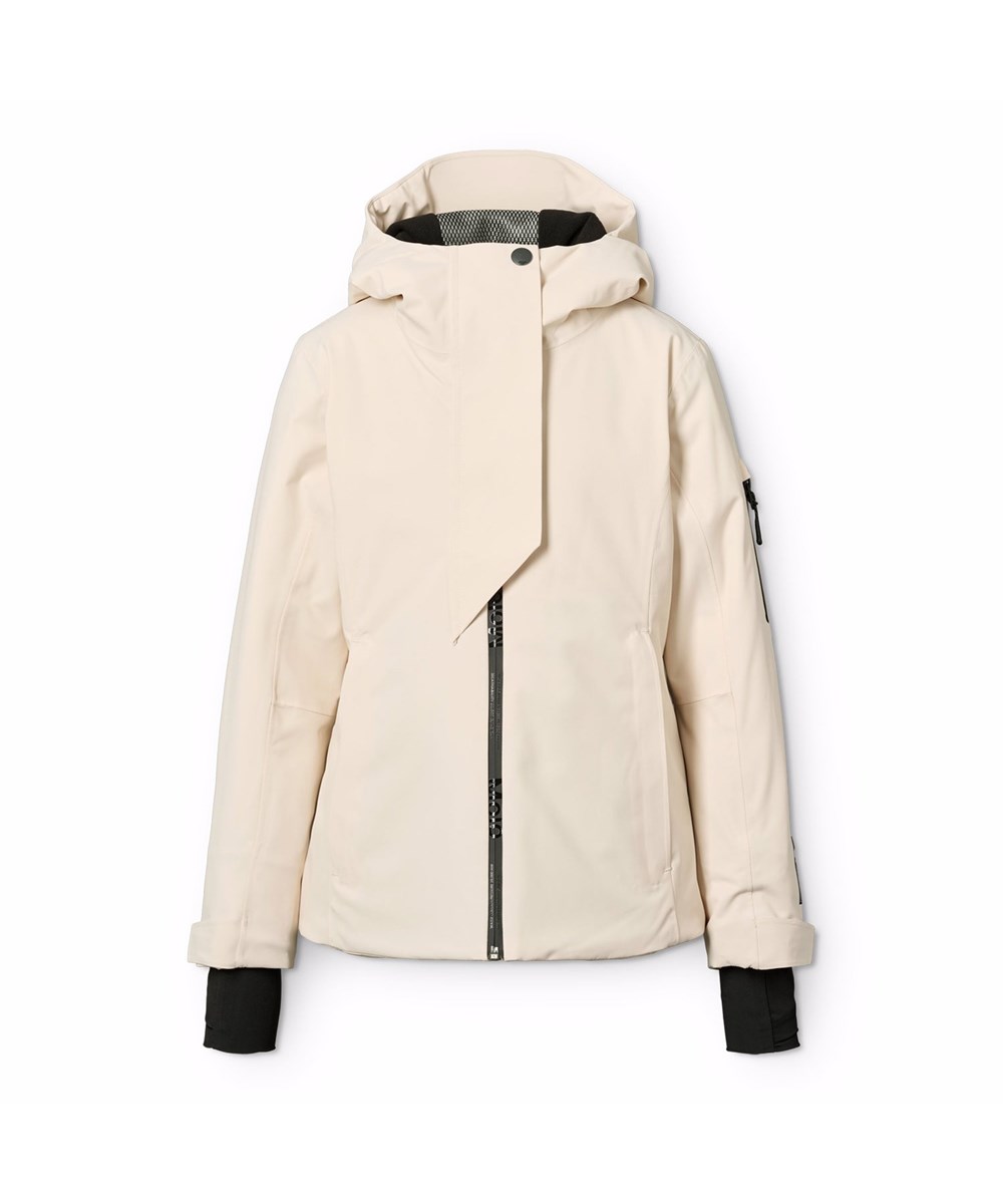 Pearson - Vanilla - Wind- und wasserdichte Winterjacke in Off-White für Kinder aus recyceltem Polyester mit recycelter Polyesterfüllung und 3M™ Thinsulate™.