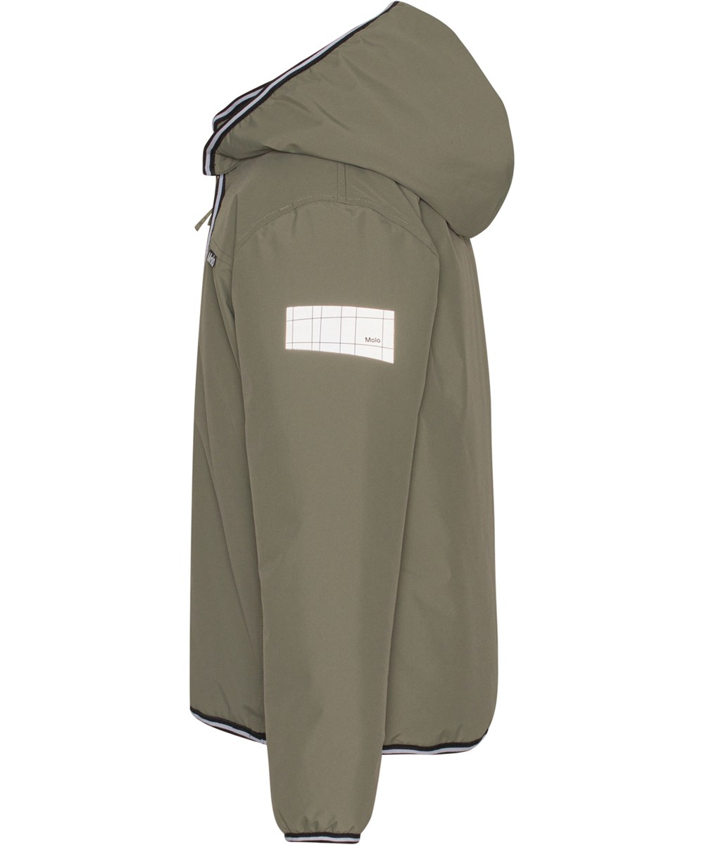 Winner - Dusty Green - Gefütterte und wasserdichte Jacke in Dunkelgrün