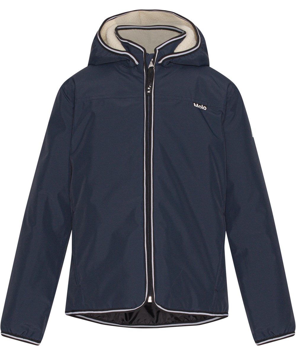 Winner - Night Navy - Gefütterte und wasserdichte Jacke in Dunkelblau