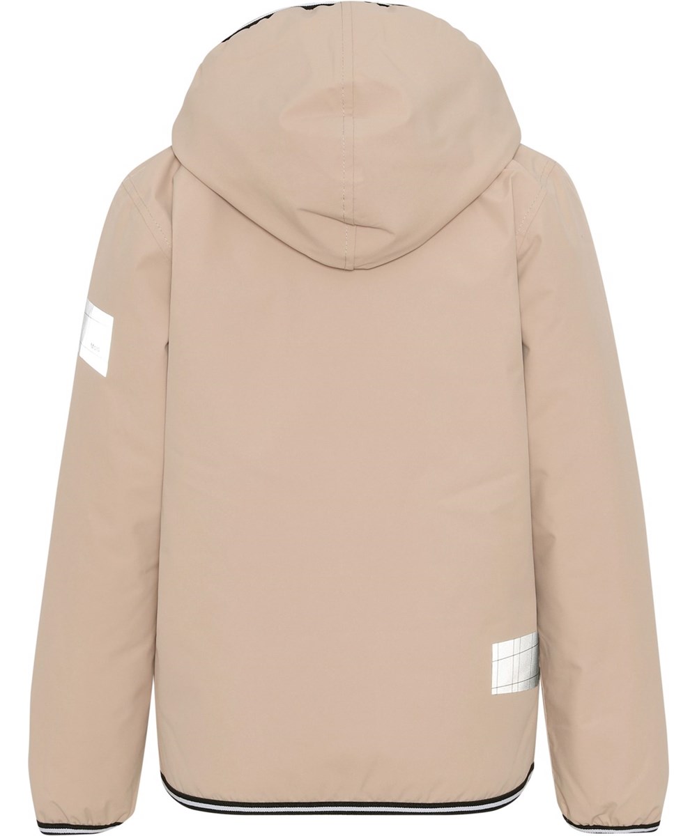 Winner - Nougat - Recycelte, gefütterte, wasserabweisende Jacke in Rosa 