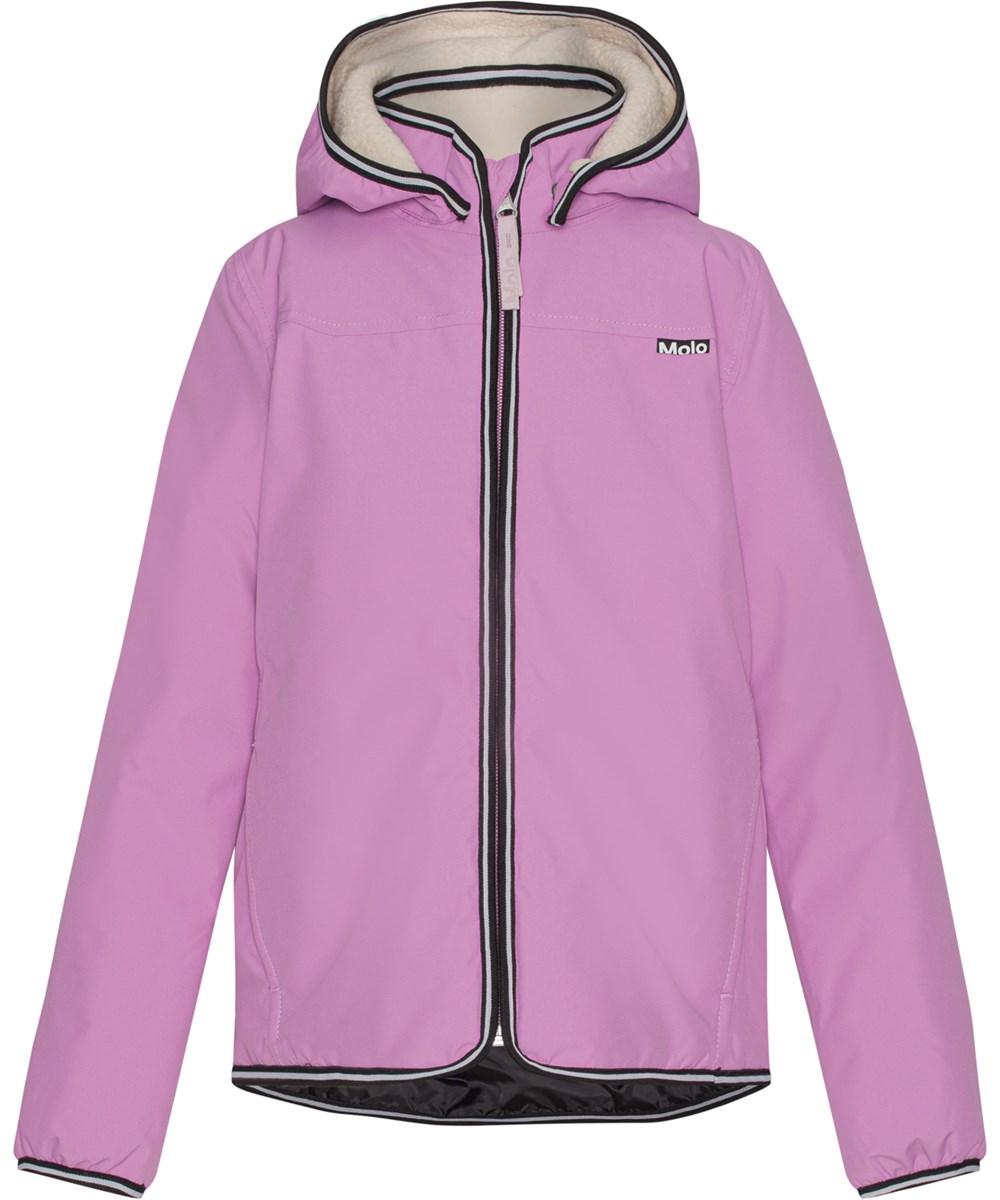 Winner - Purple Ray - Gefütterte und wasserdichte Jacke in Lila