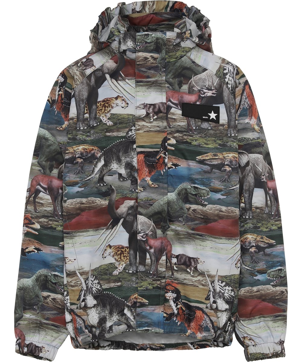 Waiton - Ancient Animals - Regenjacke mit Druck von Dinosauriern