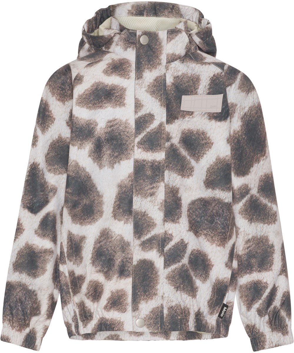 Waiton - Giraffe - Regenjacke mit Giraffenprint und Sternenreflektor