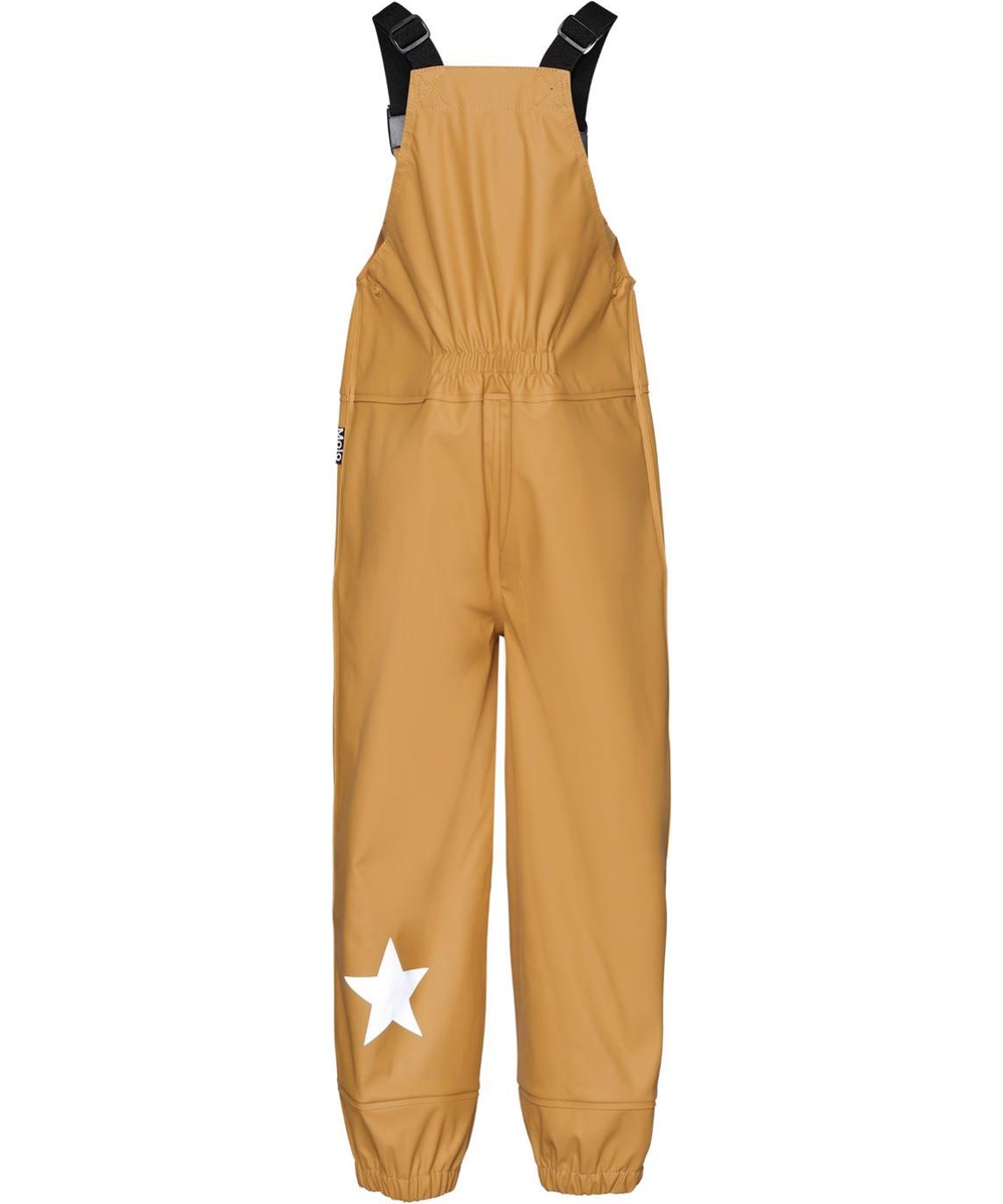 Zareb - Honey - Recycelter goldene Regenhosen-Overall