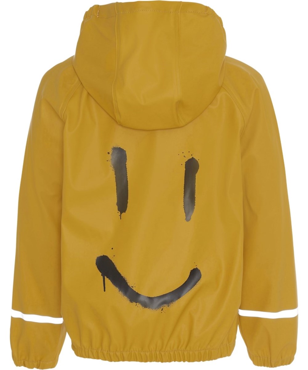 Zet - Nugget Gold - Gelbes Regenset mit Smiley