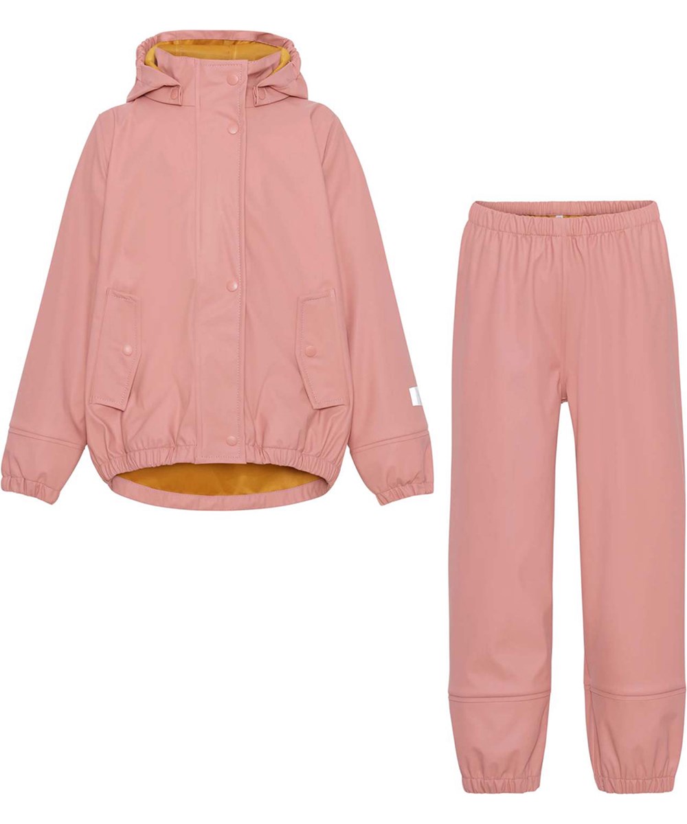 Zet - Rosewater - Regenbekleidung aus recyceltem Gummi in Rosa