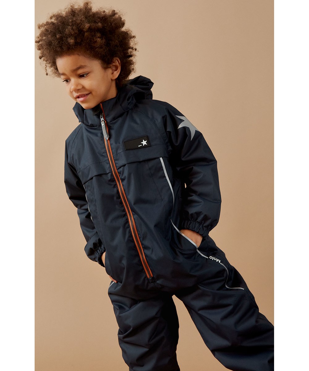 Hyde - Carbon - Recycelter Unisex-Schneeanzug in Dunkelblau