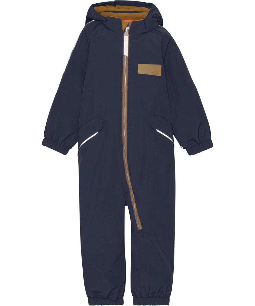 Hyde - Galaxy Blue - Recycelter blauer Fliegeranzug mit Reflektor