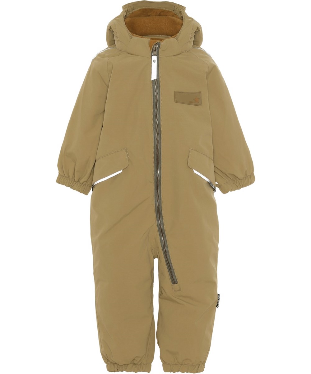 Hyde - Khaki - Recycelter grüner Fluganzug mit Reflektor