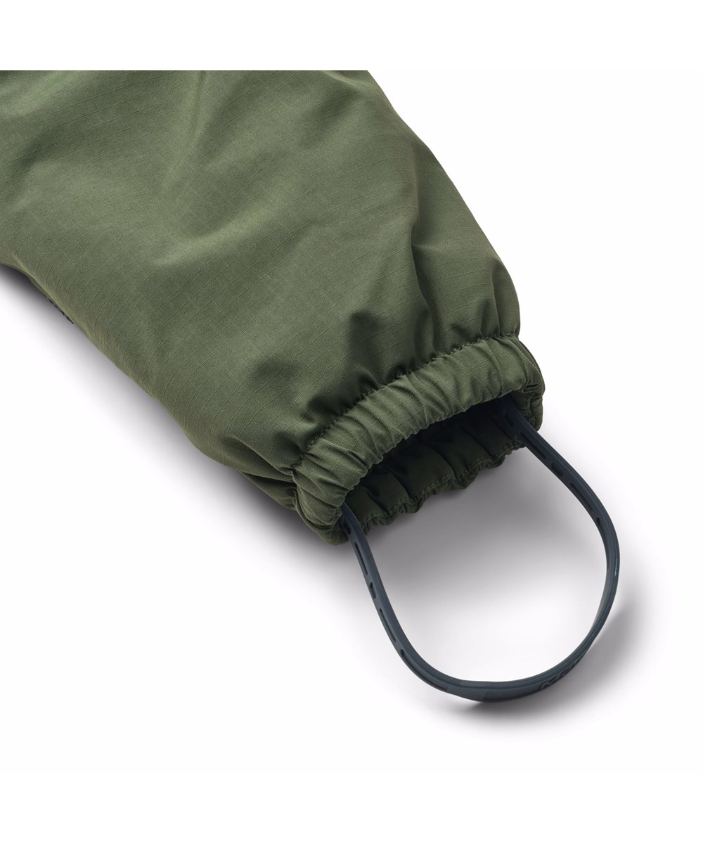 Hyde - Dark Forest - Wasserabweisender dunkelgrüner Schneeanzug für die Kleinen aus recyceltem Nylon.